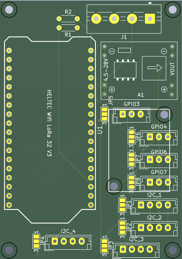 Platinen Vorderseite